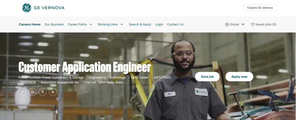 To Check & Apply for Customer Support Specialist( Noida Location) To Check & Apply for Sr Staff Risk and Operations ( Hyderabad Location) To Check & Apply for Project Management Specialist( Vadodara Location) To Check & Apply for Customer Application Engineer ( Chennai Location) To Check & Apply for Services Specialist( Pallavaram Location)