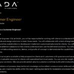 Sada Work From Home Job | Customer Engineer | Experience