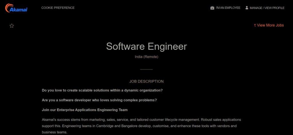 Akamai Work from Home Jobs | Apply for Remote Opportunities